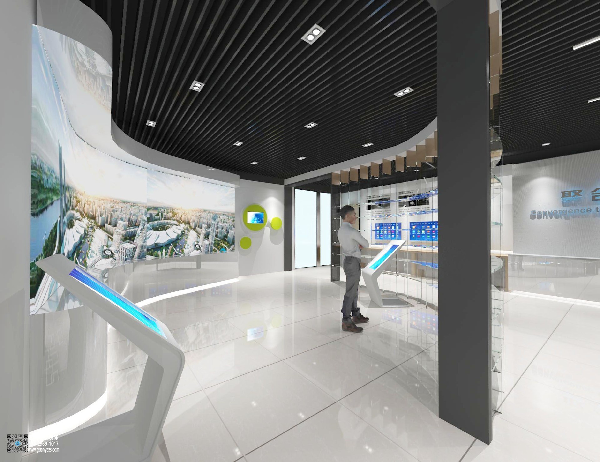 科技展廳裝修設計